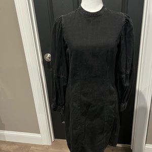 Black Denim dress